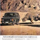 Range Rover vintage magazine advertisement