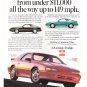 Vintage Dodge Daytona Magazine Advertisement