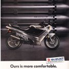 Vintage Suzuki Motorcycle Katana 750 Magazine Advertisement