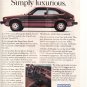 Honda Accord LX Vintage Car Magazine Advertisement