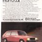 VW Rabbit Sparmeister Vintage Magazine Advertisement