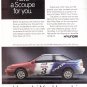 Hyundai Scoupe Vintage Magazine Advertisement