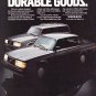 Volvo 240 Sedan Advertisement Vintage Magazine Ad