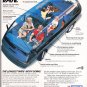 Nissan Van Advertisement Vintage Magazine AD