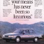 Hyundai Sonata GLS Ad Vintage Magazine Advertisement