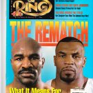 The Ring Boxing Magazine June 1997 Mike Tyson Evander Holyfield