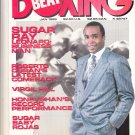 Sugar Ray Leonard Beat Boxing Magazine Jan. 1988 Roberto Duran/virgil Hill
