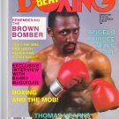 March 1987 Boxing Beat Magazine-Thomas Hearns vintage/rare