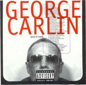 Back in Town Explicit Lyrics George Carlin Cassette