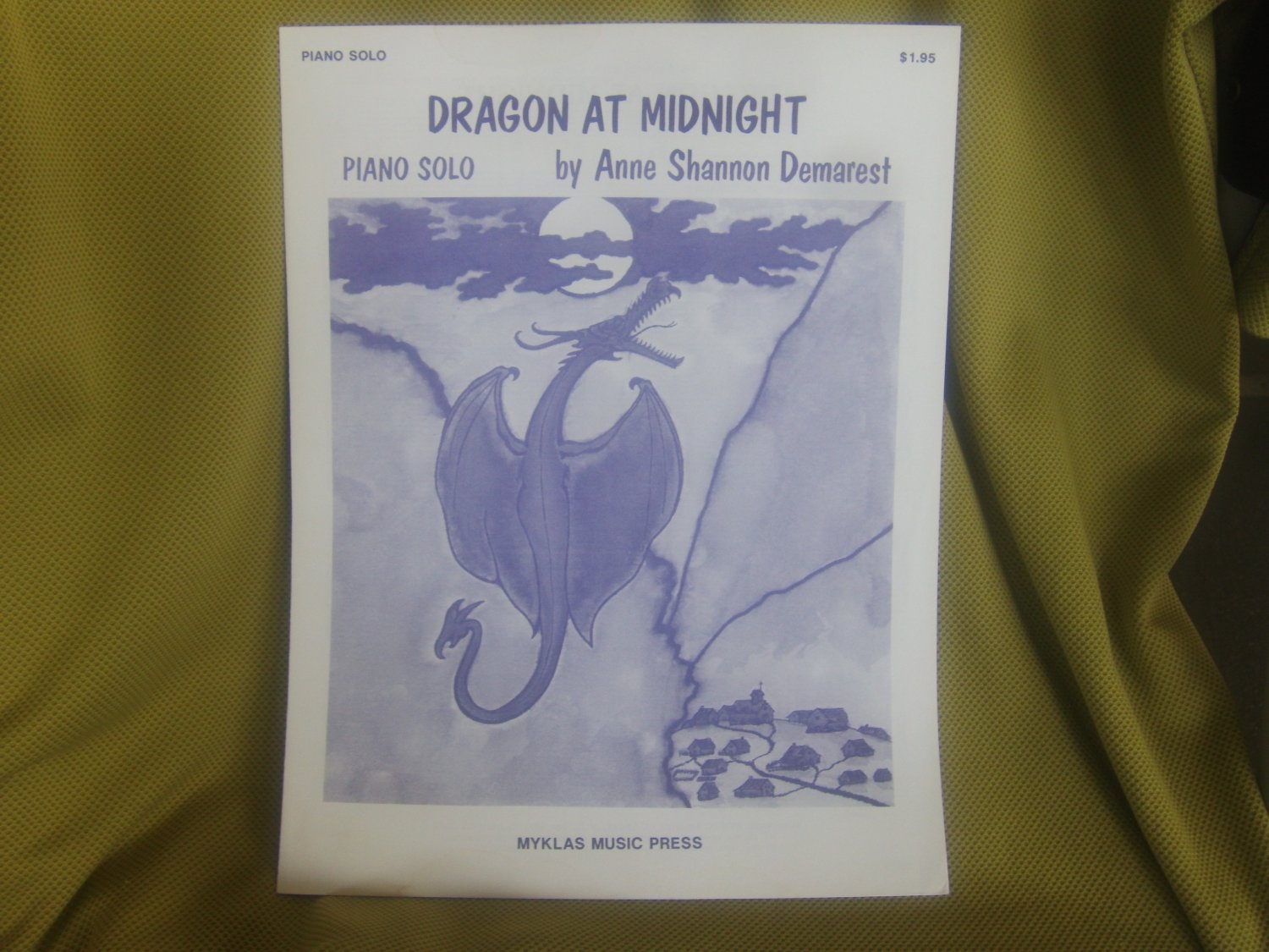 Dragon At Midnight sheet music - Piano sheet music by Anne Shannon Demarest