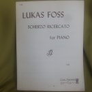 Lukas Foss sheet music