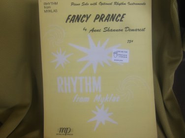 fancy prance sheet music