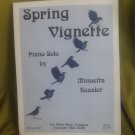 Spring Vignette by Kessler Piano Sheet Music.