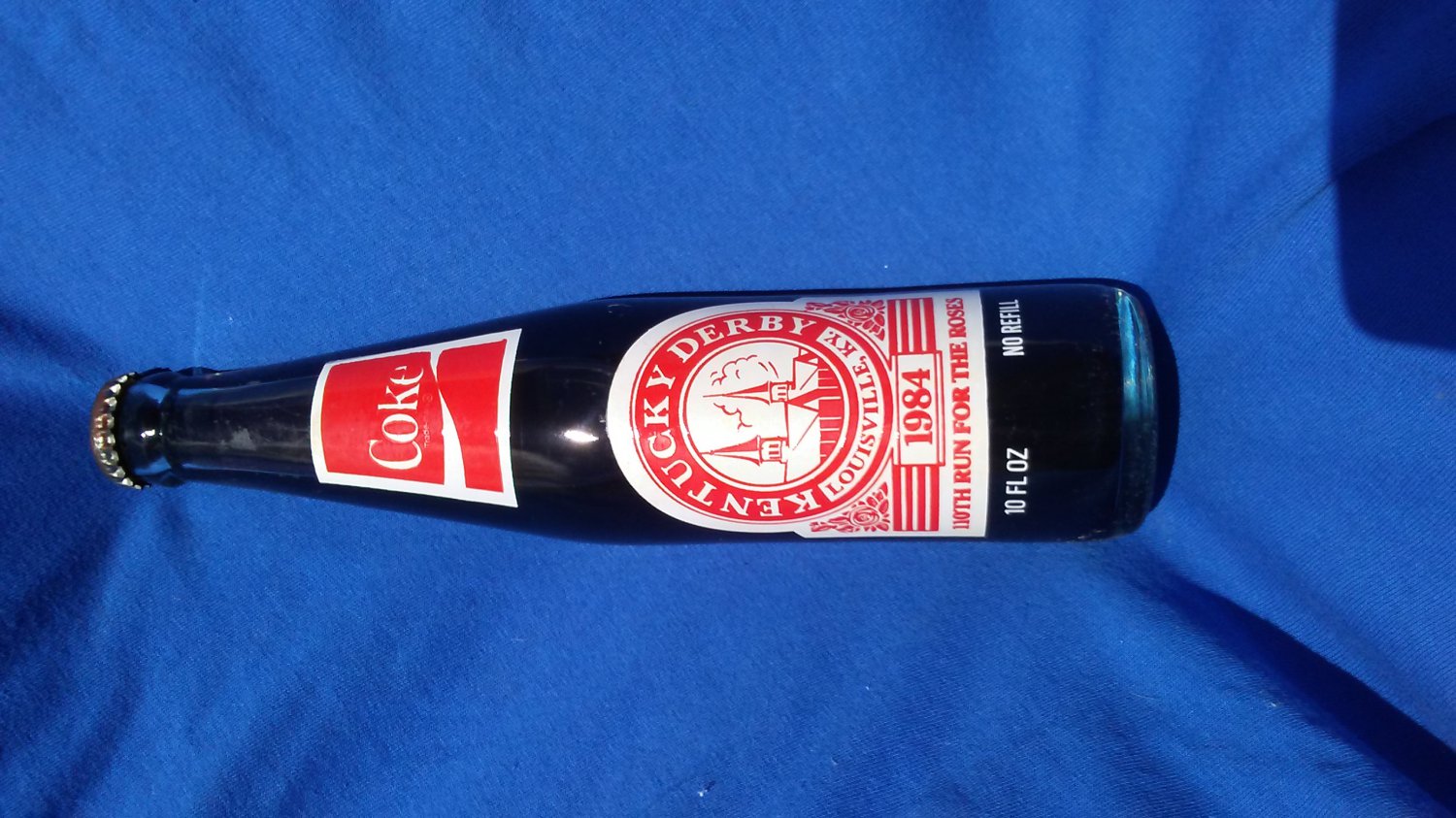 1984 110th Kentucky Derby Commemorative Coca-Cola 10 oz Unopened Bottle