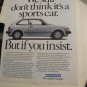 1982 Honda Civic GL Vintage Magazine Ad 'Sports Car'