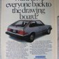 Magazine Print Ad: 1982 Honda Accord,"Will it drive everyone back to the drawing board?"