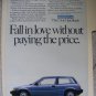 1985 Honda Civic Hatchback vintage magazine ad