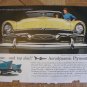 1956 PLYMOUTH BELVIDERE Yellow Convertible CAR Ad Magazine