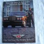 1992 vintage Bentley Turbo r magazine ad chauffer