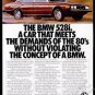 1980 Advertisement BMW 528i