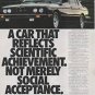 Magazine Print Ad: 1986 BMW 528e Sedan