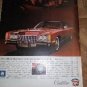 1972 CADILLAC ELDORADO Original Magazine Ad