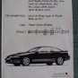 1990 Black Chrysler Eagle Talon TSi Car: Song Scene