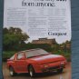 1989 Chrysler Mitsubishi Conquest - Vintage Advertisement Ad