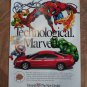 Vintage Dodge Intrepid Marvel Comic Crossover Advertisement