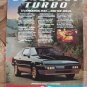 1984 Dodge Conquest Turbo Classic Advertisement