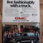 Original 1984 GMC S-15 Jimmy Print Ad.