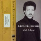 Lionel Richie ‎– Back To Front   Cassette