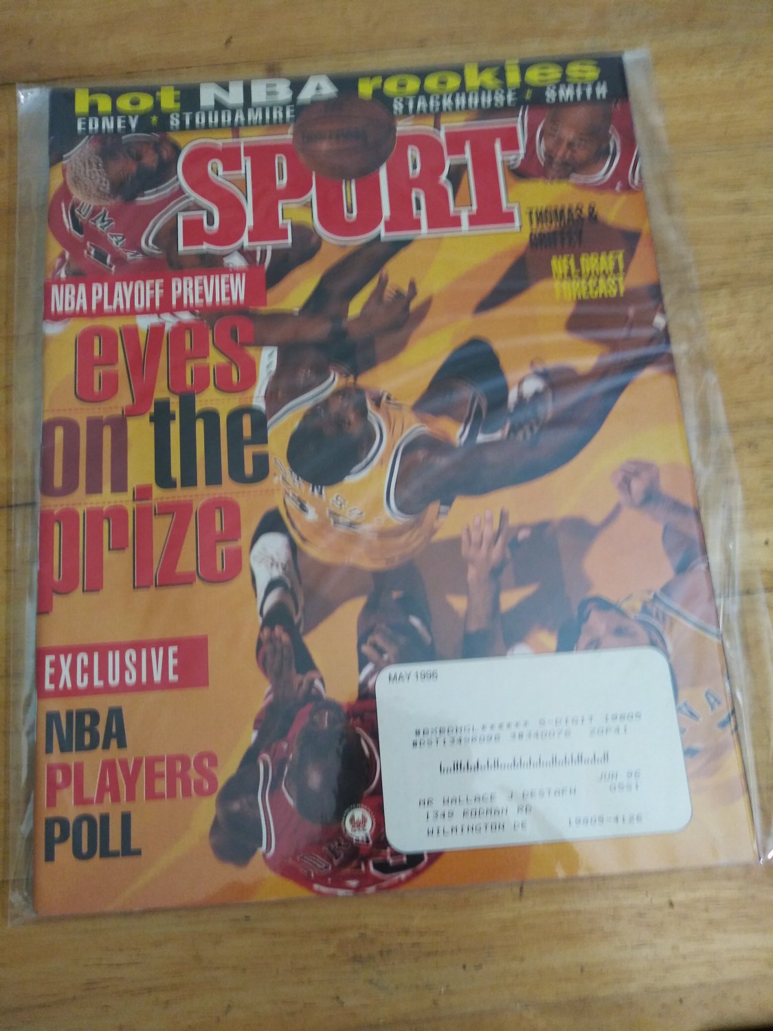 Sport Magazine May 1996 NBA Playoff Preview