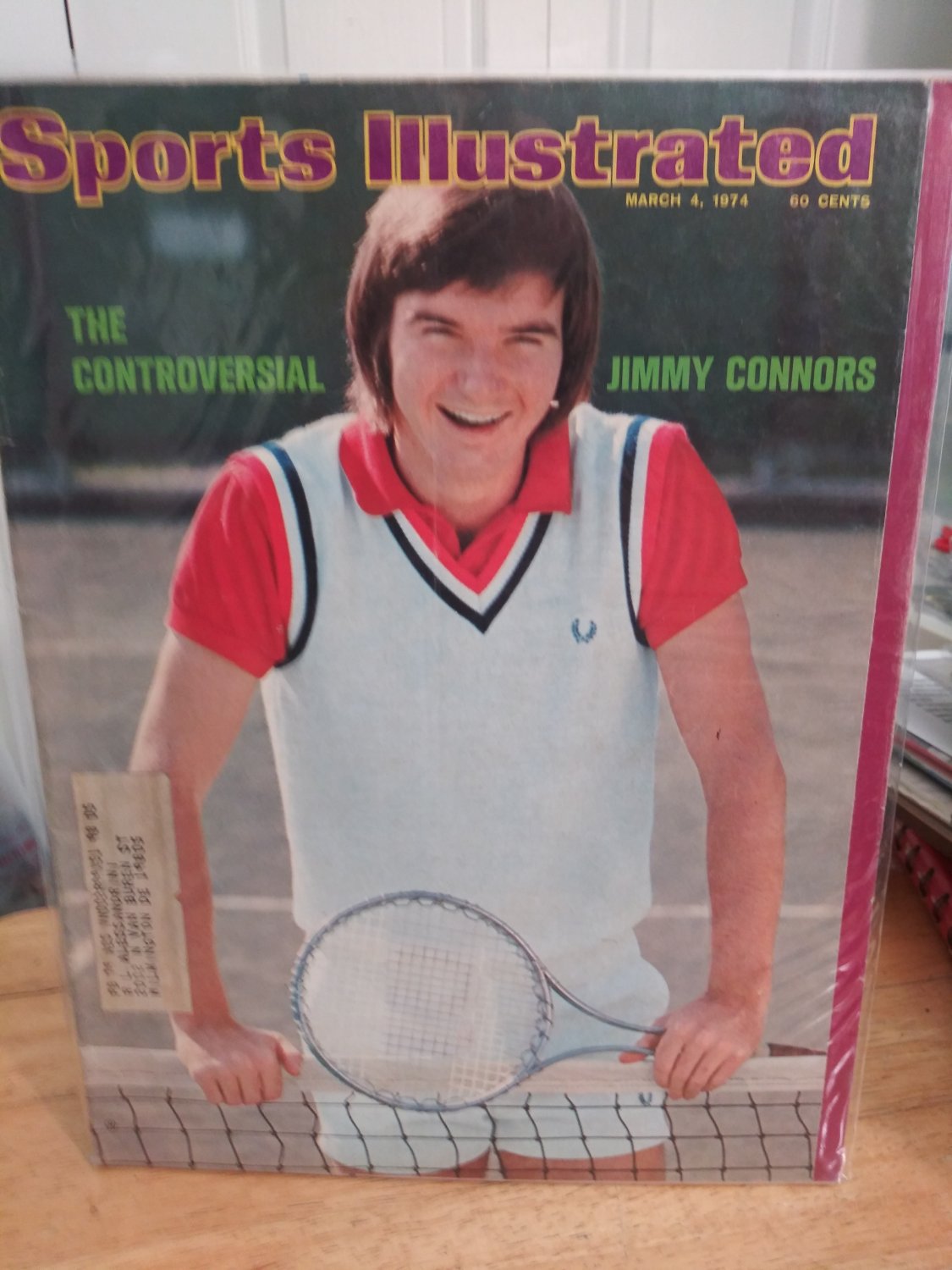 Sports Illustrated Controversial Jimmy Connors March 4 1974