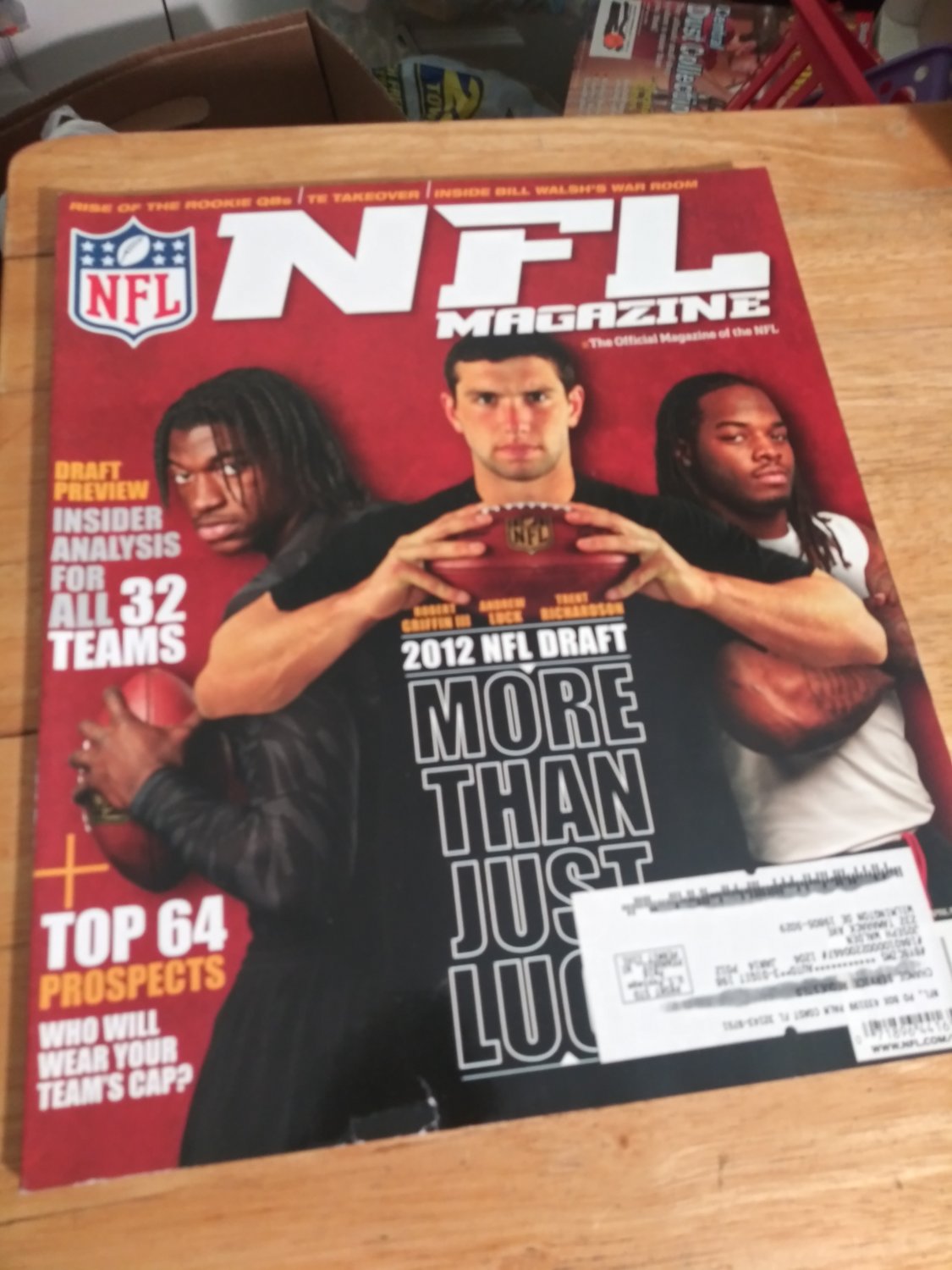 NFL Official Magazine April/ May 2012