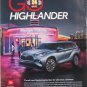 toyota highlander  print magazine advertisement