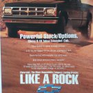 1993 AD CHEVROLET S10 TAHOE EXTENDED CAB LIKE A ROCK