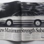 1989 Subaru Legacy Car Ad - New Maximum Strength