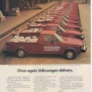 1982 VW Pickup Truck LX Fleet -The Daily Oklahoman Times  magazine advertisement
