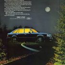 1982 Ford Lynx "family" Art Room Vintage Original Magazine Print ad