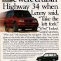 1992 Suzuki Sidekick 4-Door 4x4 Original Magazine Advertisement