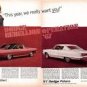 1967 Dodge Polara + Dart- Rebellion Original 2 Page Vintage Magazine Ad