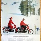1964 Honda Motorcycle You Meet The Nicest People-Original Magazine Ad