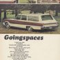 1965 Dodge Custom 880 Wagon Going Spaces Vintage Print Ad