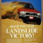 1989 Toyota SR5 Pickup Truck photo '4x4 of the Year' vintage print Ad