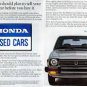 1979 Honda Civic magazine advertisement