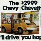 1977 Chevette: It’ll drive you happy Vintage Magazine Advertisement
