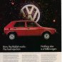 1982 VW Rabbit Volkswagen Fuel Injection Red 4 Door |vintage magazine ad