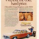 1978 Oldsmobile Omega Original Vintage Advertisement Print Art Car