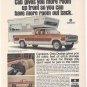 1973 Dodge Club Cab Pickup Vintage Magazine Advertisement